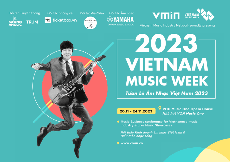 Hội nghị âm nhạc Vietnam Music Week 2023: Cơ hội học tập và kết nối cùng tần số đam mê âm nhạc